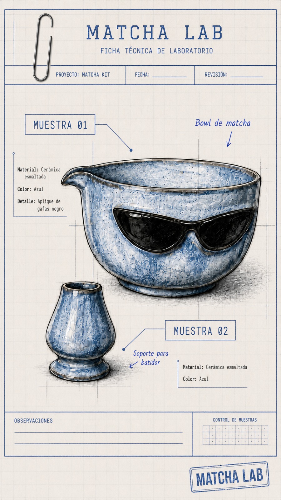 Matcha Lab Boceto