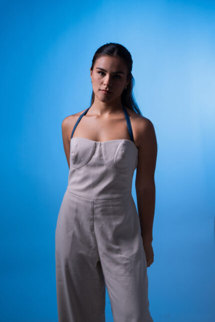 UNDONE JUMPSUIT